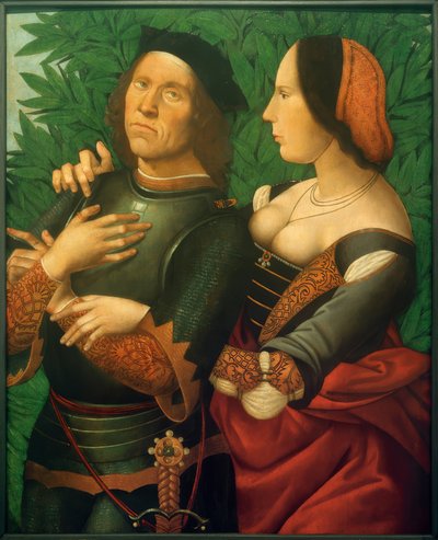 Knight and Lady by Domenico Panetti